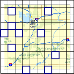 Illustration of which tiles would be re-created using the Recreate Empty Tiles option Illustration of which tiles would be re-created using the Recreate Empty Tiles option